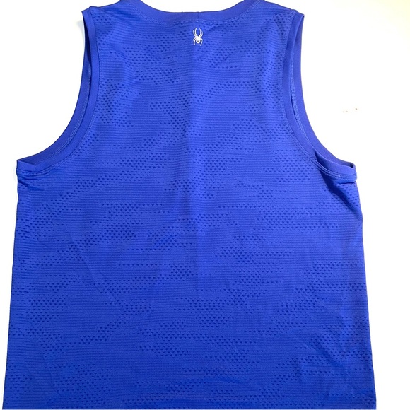 NWOT: Spyder Active Royal Blue Performance Tank - Picture 6 of 9